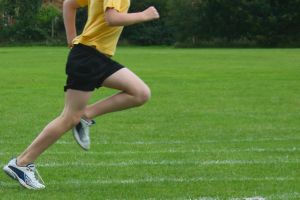 sprinting running